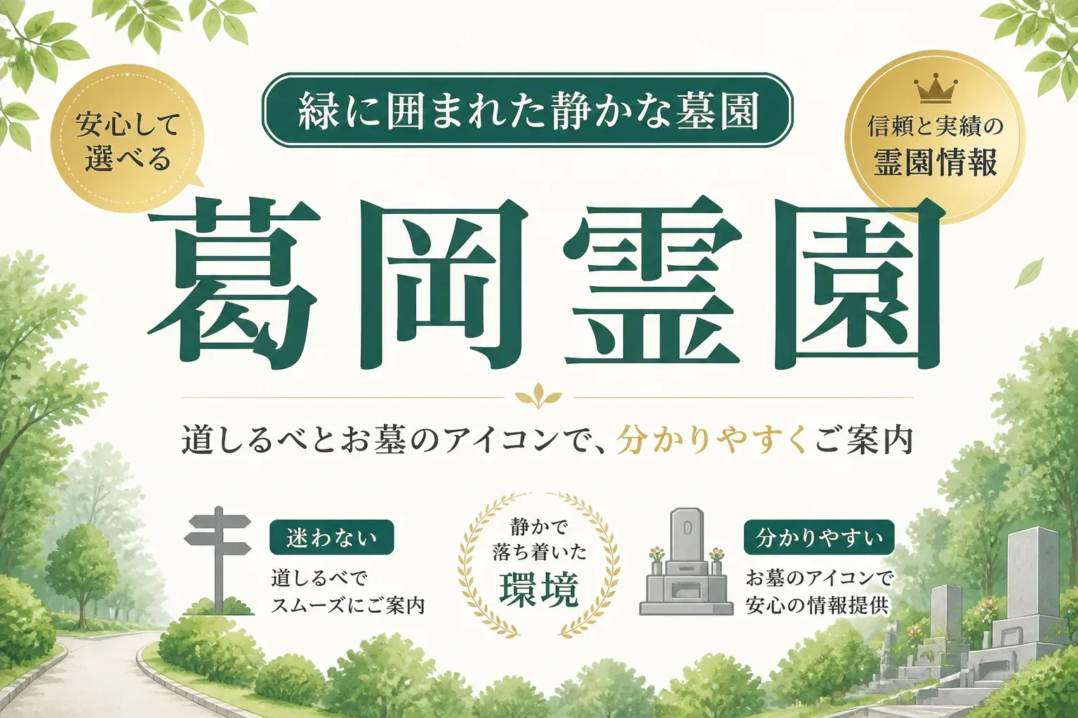 葛岡霊園（仙台市営葛岡墓園）の費用・アクセス完全ガイド｜申込方法とお墓探しのコツ